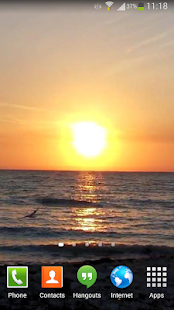 Sunset Ocean Live Wallpaper HD Screenshots 4