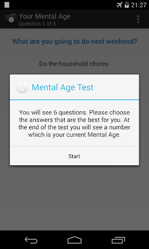 Your Mental Age