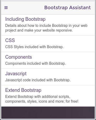 Bootstrap Assistant