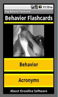 Dog Behavior Flashcards Screenshots 0