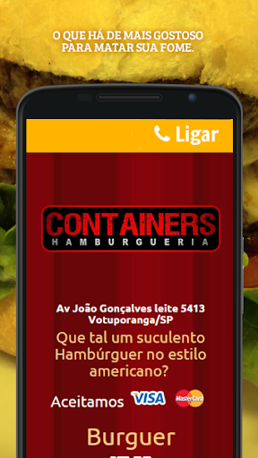 Containers Hamburgueria