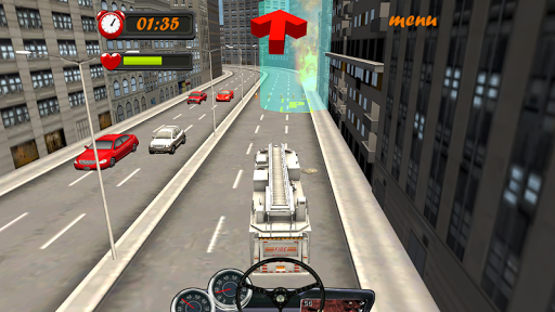 【免費模擬App】Fire Truck Driving Madness 3D-APP點子