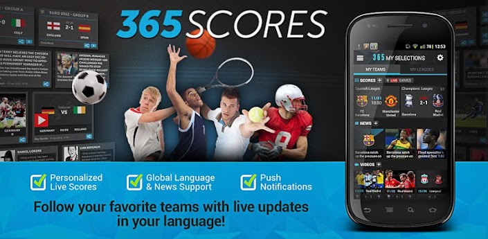365 scores | An app featuring live scores, news alerts and videos ...
