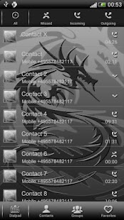 How to install Tribal Dragon GO Contact theme 1.0 mod apk for laptop