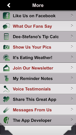 【免費生活App】Dee-Stefano's Italian Eatery-APP點子