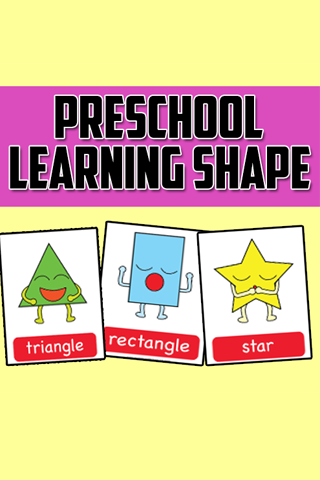 Preschool Learning Shape