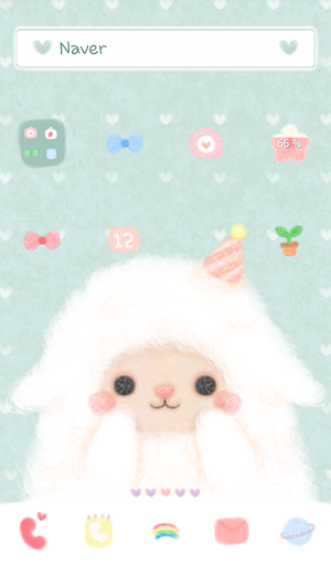 Baby sheep mint dodol theme