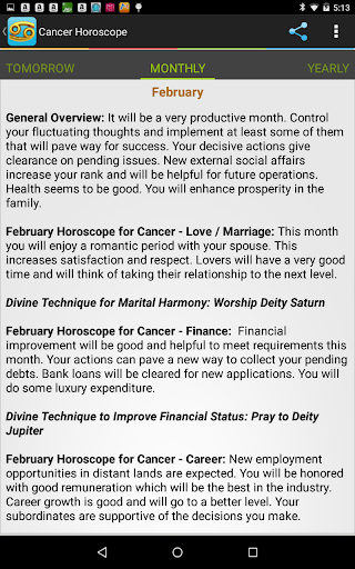 【免費生活App】Cancer Horoscope-APP點子