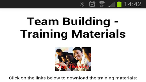 Team Building Materials