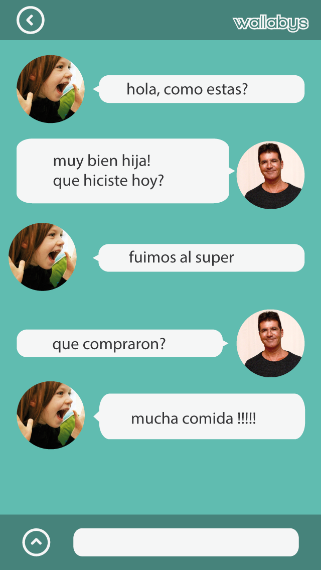 Wallabys Parents-Children Chat Screen 2