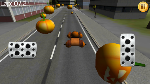 Halloween Car Race 3D Free