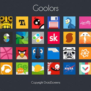 Goolors icons GO/Apex/Nova/ADW 2.5.8 APK