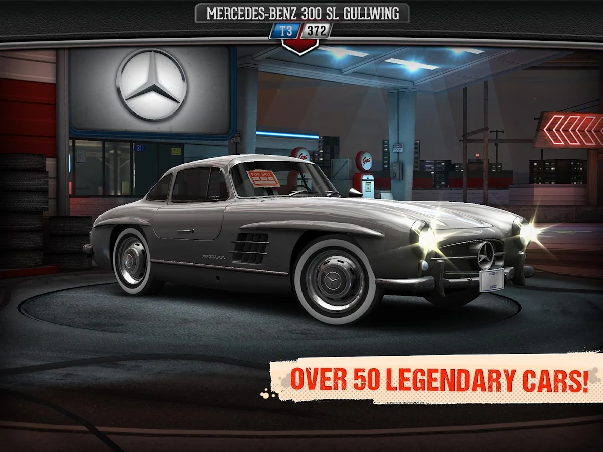 CSR Classics v1.5.0 Android Hile MOD APK Oyun indir