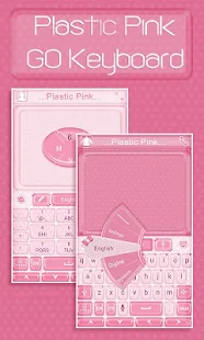 Plastic Pink GO Keyboard Theme