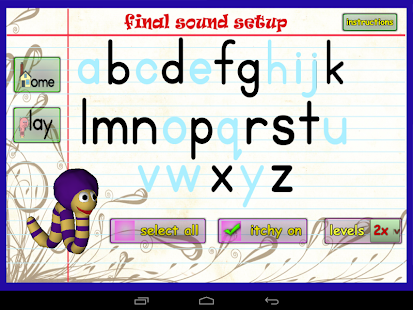 Itchy's Alphabet Final Sounds Screenshots 1