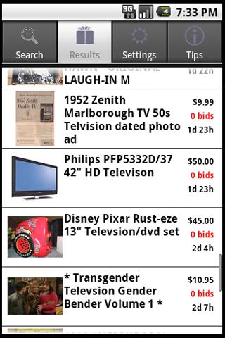 Fat Fingers: for eBay Bargains Screen 2