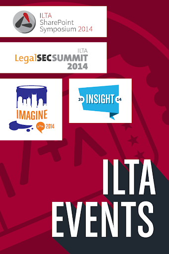 ILTA Events for 2014
