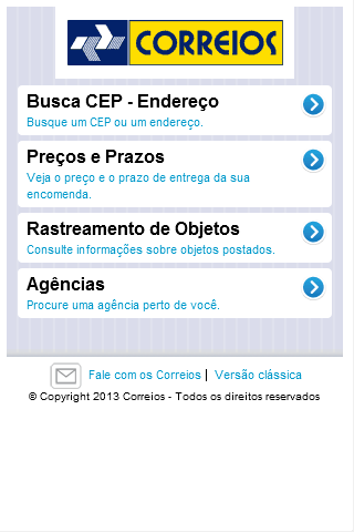 Correios Mobile