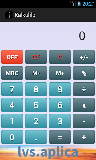 Kalkulilo calculator