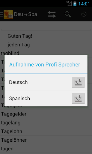 【免費教育App】German<->Spanish Dictionary-APP點子