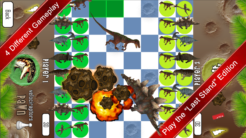 Checkonaut Dino Chess Screen 3