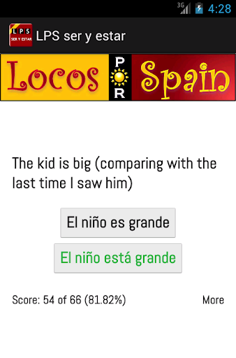 【免費教育App】Practice Spanish- ser y estar*-APP點子