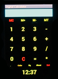 Digital Calculator - náhled