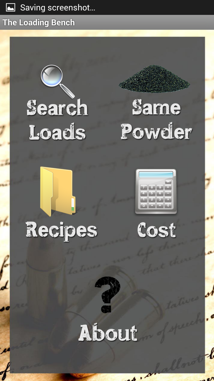 The Loading Bench Screen 2