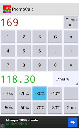 Percent Off Calculator