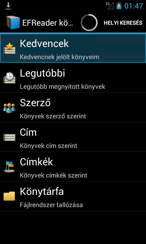   Ingyen letölthető könyvek – képernyőkép 