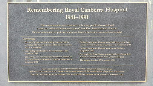 Royal Canberra Hospital Memorial