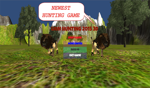 【免費冒險App】獅子追捕3D Lion Hunt 2015-APP點子