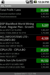 My Funds - Portfolio Tracker