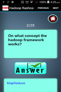 Hadoop Flash Cards Screenshots 7