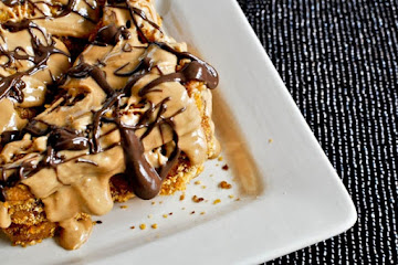 Crispy Chocolate Peanut Butter French Toast