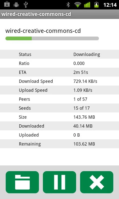µTorrent®  Remote - screenshot