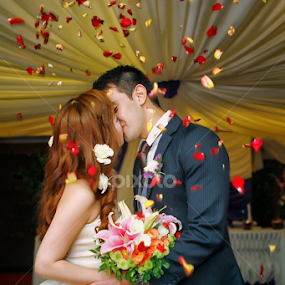 Symphony of Petals by JD Pascual - Wedding Bride & Groom