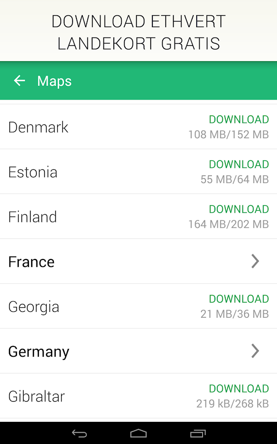 MAPS.ME — offline maps - screenshot