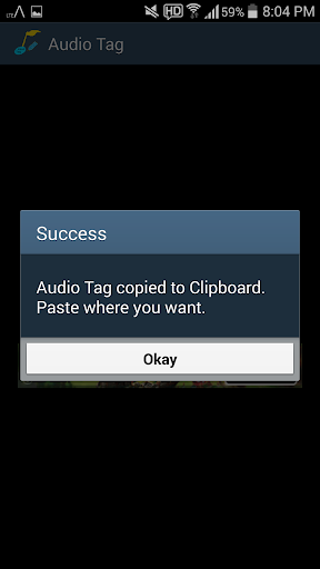 Audio Tag Creater