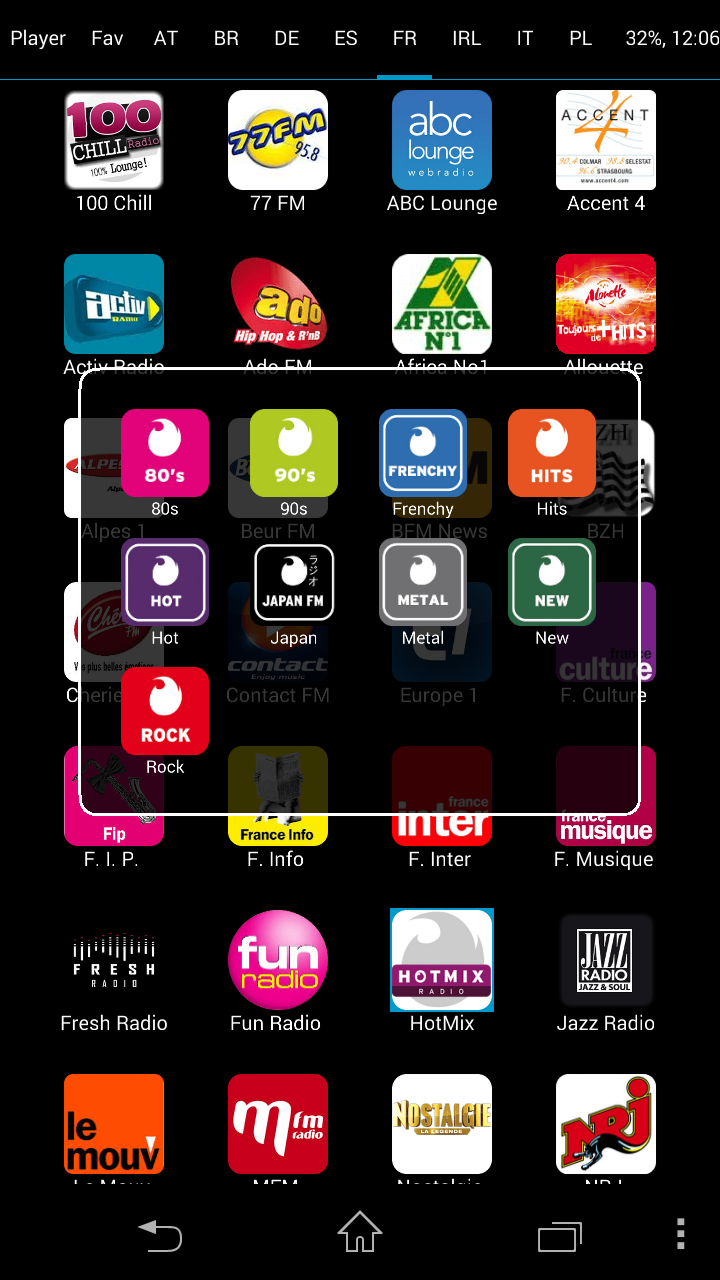 Web Radio Player Premium Screen 3