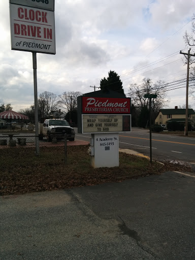 Piedmont Presbyterian Church Sign
