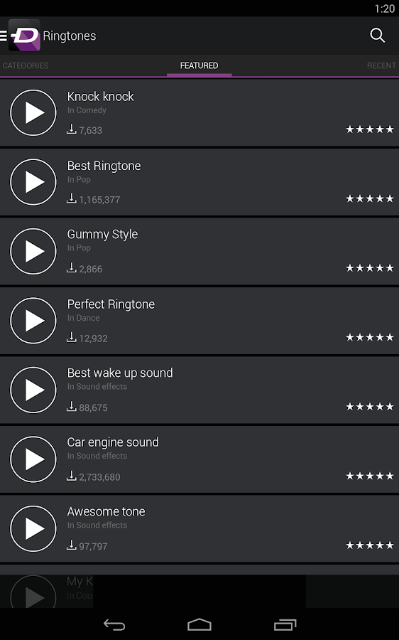 ZEDGE™ Ringtones & Wallpapers screenshot