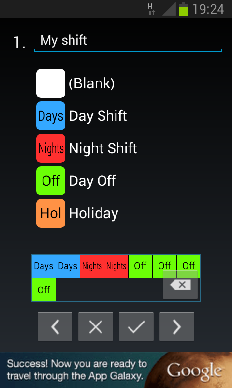 Shift Work Calendar Android Apps On Google Play
