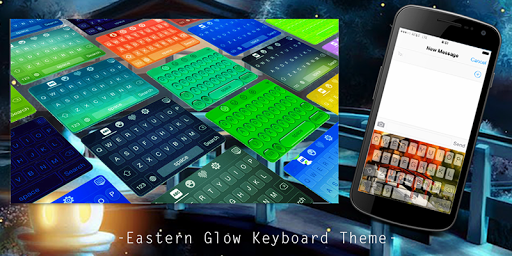 Eastern Glow Keyboard Theme