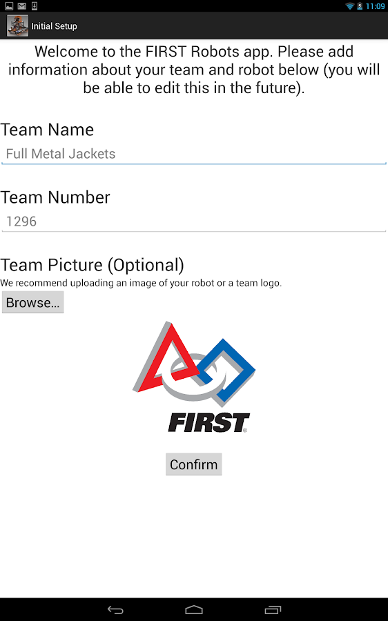    FIRST Robots- screenshot  