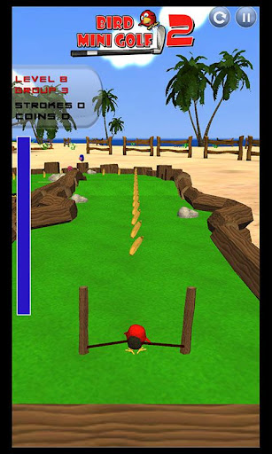 【免費休閒App】鳥迷你高爾夫2 - 海灘樂趣-APP點子