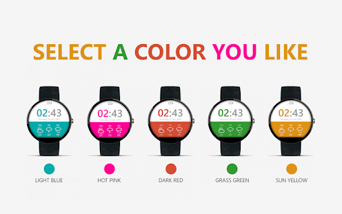 Free Material Design Watch Face APK for PC