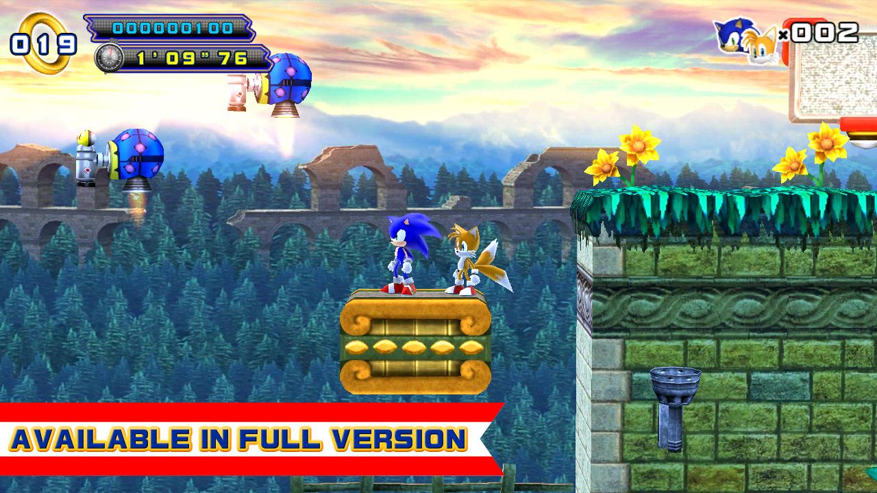 Sonic 4 Episode II LITE android games}