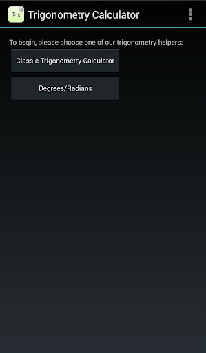 Trigonometry Calculator