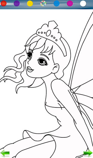 【免費教育App】Fairy Princess Coloring Game-APP點子